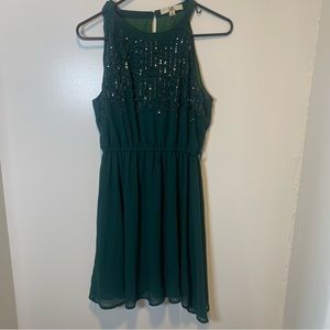 Bohme Green Party dress size‎ large